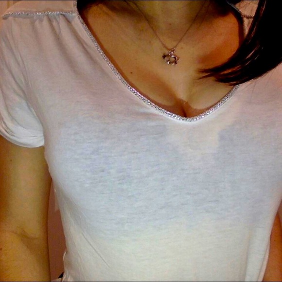 MANGO SILVER CHAIN TEE - Picture 5 of 10